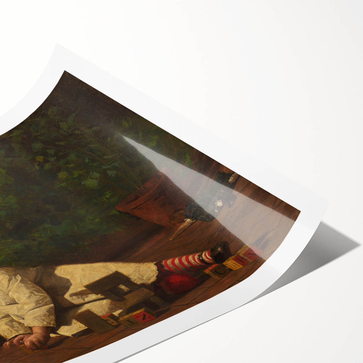 Timeless Realism Art Print - Child at Play by Eakins