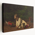 Timeless Realism Art Print - Child at Play by Eakins