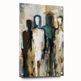 Abstract Figures Wall Art - Modern Canvas Print for Living Room