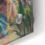 Impressionist Portrait - Madame Monet Embroidering by Claude Monet Art