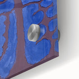 Abstract Modern Art in Rich Blues - Unique Contemporary Wall Decor