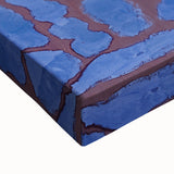 Abstract Modern Art in Rich Blues - Unique Contemporary Wall Decor