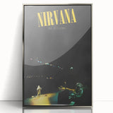 Nirvana Live at Reading Poster - Retro Concert Art - Vintage Rock Print