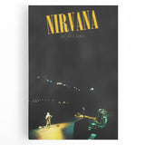 Nirvana Live at Reading Poster - Retro Concert Art - Vintage Rock Print