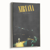 Nirvana Live at Reading Poster - Retro Concert Art - Vintage Rock Print