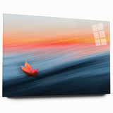 Autumn Leaf in Motion – Abstract Nature Wall Art Photography