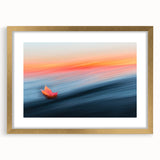 Autumn Leaf in Motion – Abstract Nature Wall Art Photography
