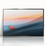 Autumn Leaf in Motion – Abstract Nature Wall Art Photography