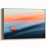Autumn Leaf in Motion – Abstract Nature Wall Art Photography