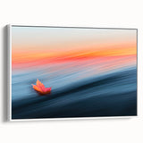 Autumn Leaf in Motion – Abstract Nature Wall Art Photography