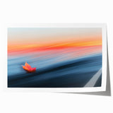 Autumn Leaf in Motion – Abstract Nature Wall Art Photography