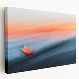 Autumn Leaf in Motion – Abstract Nature Wall Art Photography