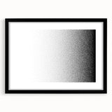 Minimalist Halftone Gradient Bedroom Wall Art – Framed & Canvas