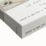 Chic Art Deco Wall Art - Le Paysage Romantique Fashion Illustration