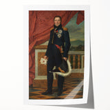 Neoclassical Art Print: General Étienne Gérard by David - Historic Portrait