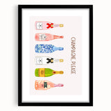 Extra large abstract art print featuring vibrant, textured colors on a framed canvas, ideal for living room decor.