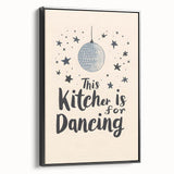 Black and white vintage poster art on framed canvas featuring a serene landscape, ideal for bedroom wall decor.