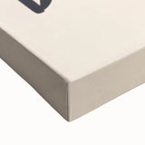 Large art depicting a black and white landscape painting on stretched canvas, ideal for bedroom wall decor.