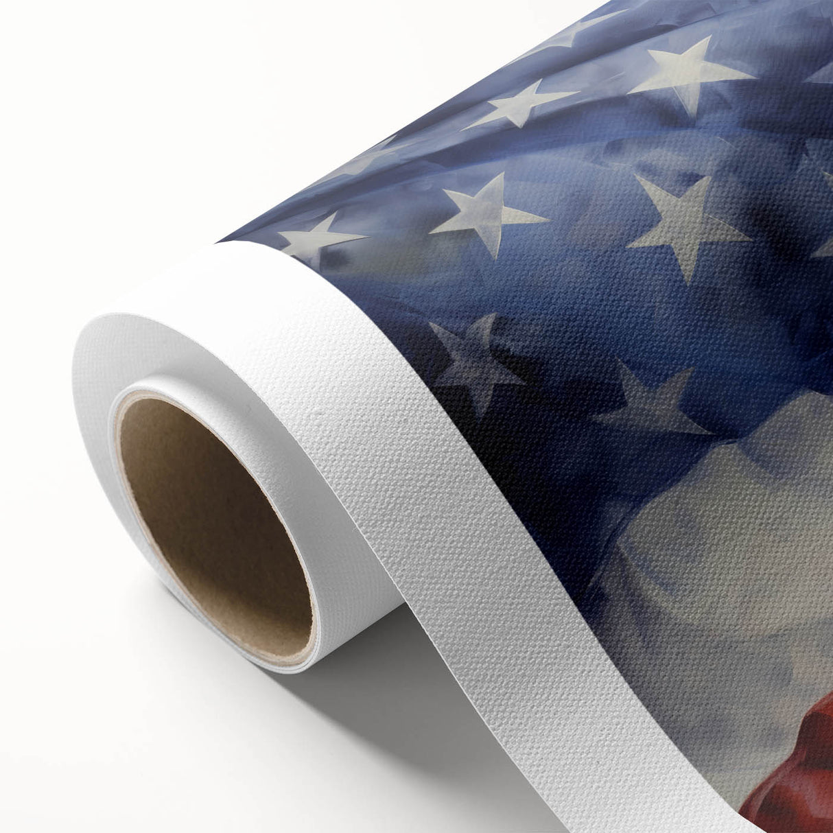 Bald Eagle & American Flag - Patriotic Wall Art for Independence Day