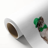 St. Patrick’s Day Pets - Festive Leprechaun Wall Art