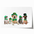 St. Patrick’s Day Pets - Festive Leprechaun Wall Art