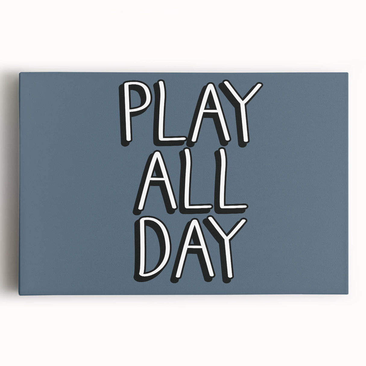 Play All Day Boys Room Wall Art – Kids Wall Art Prints for Playroom