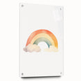Watercolor Rainbow Nursery Wall Art – Baby Room Decor Prints