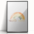 Watercolor Rainbow Nursery Wall Art – Baby Room Decor Prints