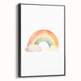 Watercolor Rainbow Nursery Wall Art – Baby Room Decor Prints