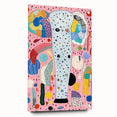 Abstract Elephant Kids Room Wall Art – Stretched Canvas for Kids