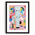Abstract Elephant Kids Room Wall Art – Stretched Canvas for Kids