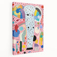 Abstract Elephant Kids Room Wall Art – Stretched Canvas for Kids
