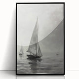 Framed acrylic landscape artwork showcasing vibrant colors and intricate details, featuring a sleek black frame, perfect for modern home decor.