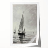 Vibrant landscape rolled print showcasing a serene mountain scene with lush greenery and a clear blue sky, packaged securely in a protective cardboard tube. Ideal for home decor.