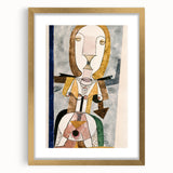 Modern Wall Art - Abstract Portrait by Paul Klee - Contemporary Art Print