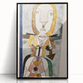 Modern Wall Art - Abstract Portrait by Paul Klee - Contemporary Art Print
