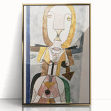 Modern Wall Art - Abstract Portrait by Paul Klee - Contemporary Art Print