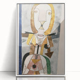 Modern Wall Art - Abstract Portrait by Paul Klee - Contemporary Art Print