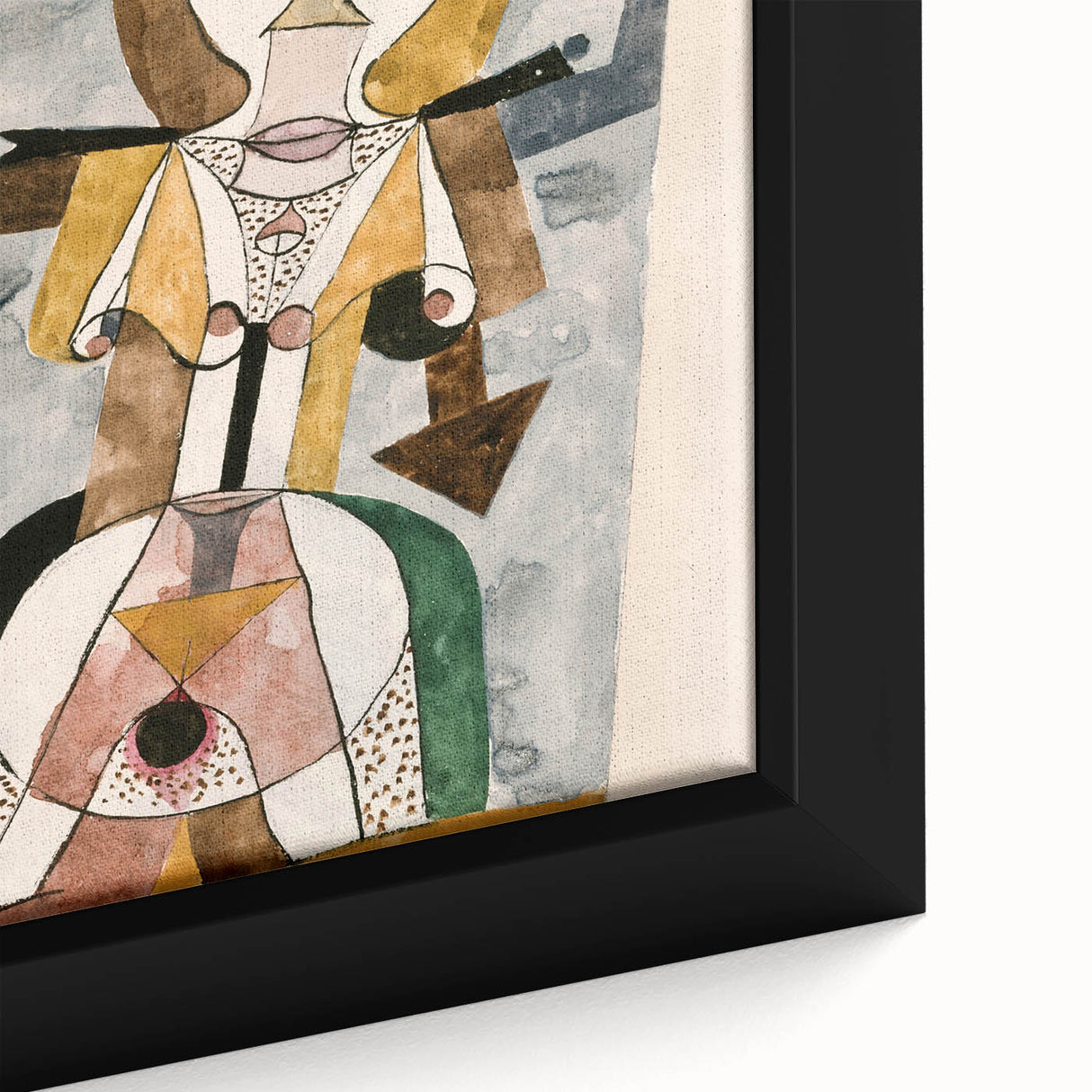 Modern Wall Art - Abstract Portrait by Paul Klee - Contemporary Art Print