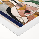 Modern Wall Art - Abstract Portrait by Paul Klee - Contemporary Art Print