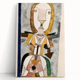 Modern Wall Art - Abstract Portrait by Paul Klee - Contemporary Art Print