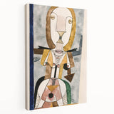 Modern Wall Art - Abstract Portrait by Paul Klee - Contemporary Art Print