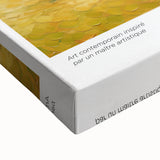 Black and white impressionist landscape painting on large canvas, ideal for bedroom wall art.