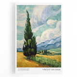 Impressionist-style painting of a café scene on a large stretched canvas, rendered in black and white tones.