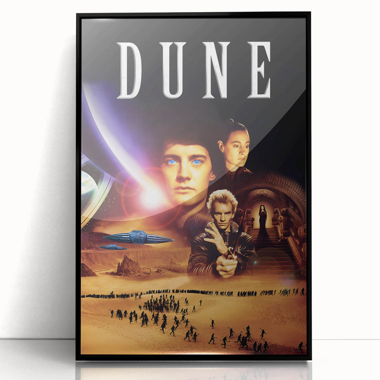 Retro Wall Art - Dune Vintage Sci-Fi Movie Poster