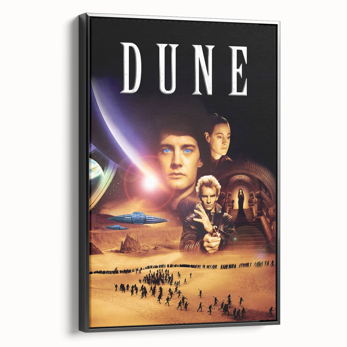 Retro Wall Art - Dune Vintage Sci-Fi Movie Poster
