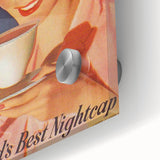 Retro Ovaltine Wall Art – Vintage Mid-Century Modern Poster Print