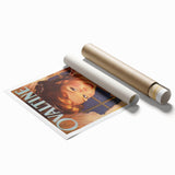 Retro Ovaltine Wall Art – Vintage Mid-Century Modern Poster Print