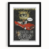 Arctic Monkeys I Wanna Be Yours Poster – Retro Space Wall Art