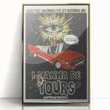 Arctic Monkeys I Wanna Be Yours Poster – Retro Space Wall Art